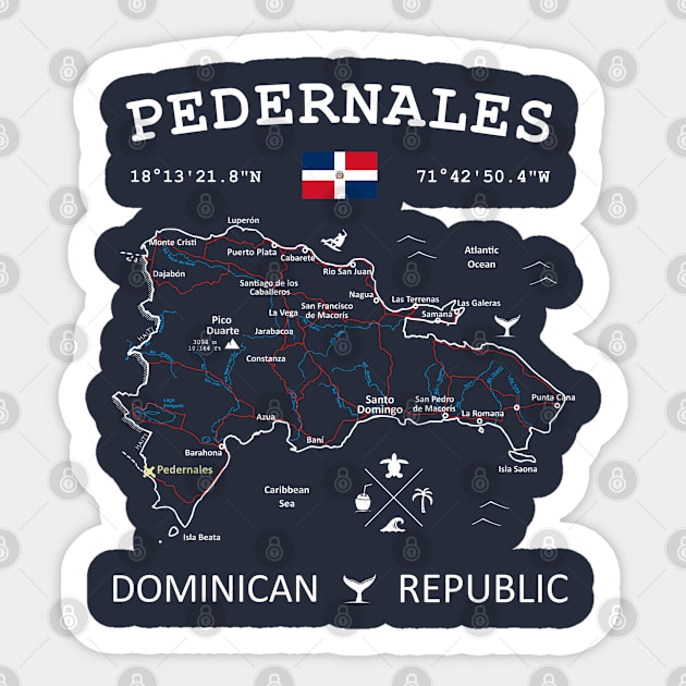 Pedernales Sticker by French Salsa